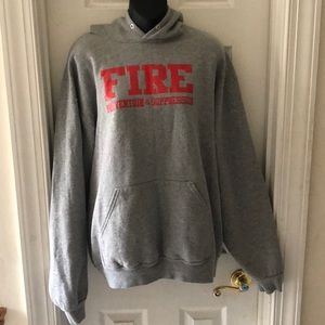 Vintage fire department hoodie!!